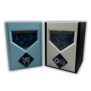 Two Ficking Games CommandView 3D printed MTG Commander deck boxes