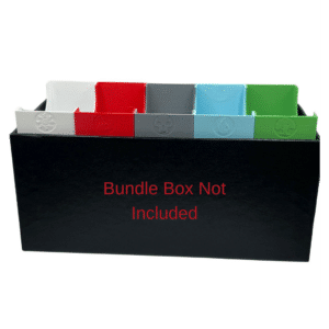 Main display Basic Land Sorting Containers for bundle box.