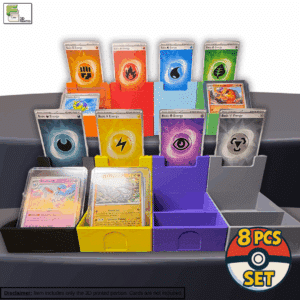 Large 8-piece Pokémon Energy Break stand set by Ficking Games