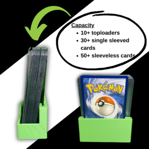 Pokemon Energy Break with top loaders and quantity displayed and a back view.
